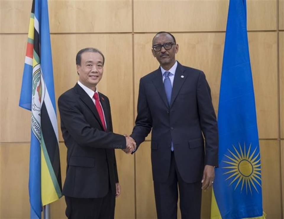 vietnamese ambassador presents credentials to rwandan president