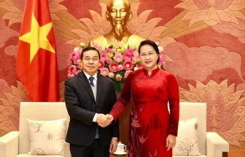 Vietnam, Laos step up legislative cooperation in 2020: Top legislator