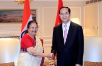 president tran dai quangs activities in bangladesh