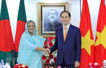 Vietnamese, Bangladeshi leaders hold talks