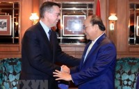 pm phuc meets new zealand speaker of house of representatives