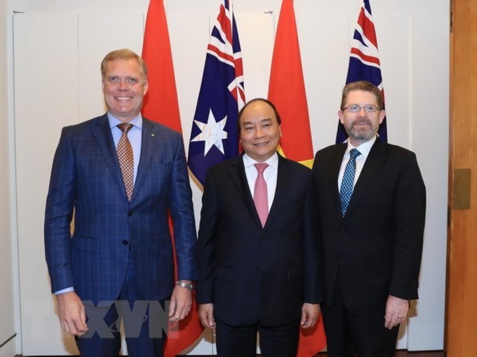 pm nguyen xuan phuc meets senate house leaders of australia