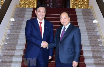 PM receives Indonesian marine minister