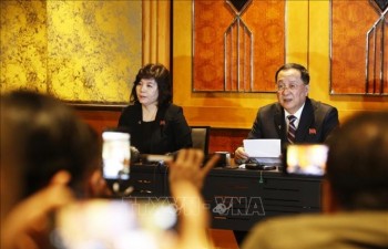 DPRK Foreign Minister holds press conference