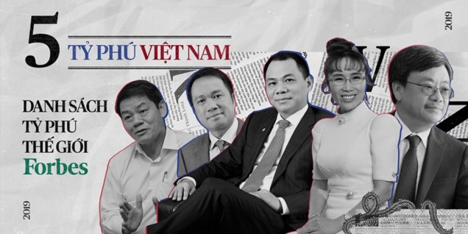 five vietnamese among worlds richest forbes rankings