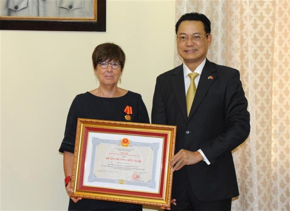 former belgian ambassador to vietnam honoured with friendship order