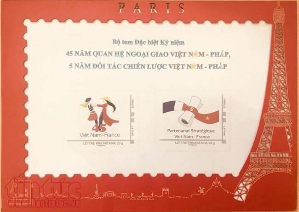 vietnam france issue commemorative postage stamps