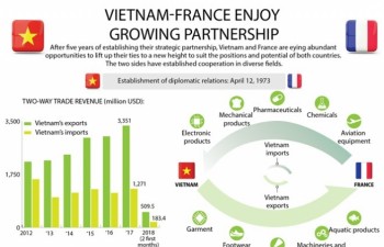 Vietnam-France enjoy growing partnership