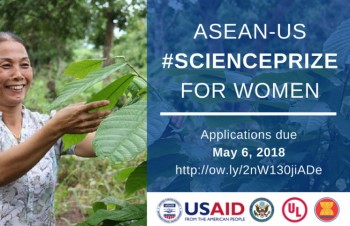 Application for ASEAN-U.S. Science Prize for Women is now open