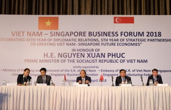 PM urges strong changes in Vietnam-Singapore economic partnership