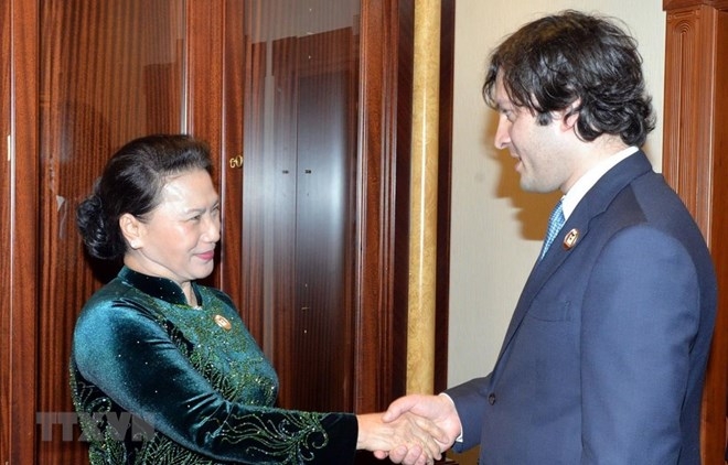 na chairwoman vietnam wants stronger ties with georgia