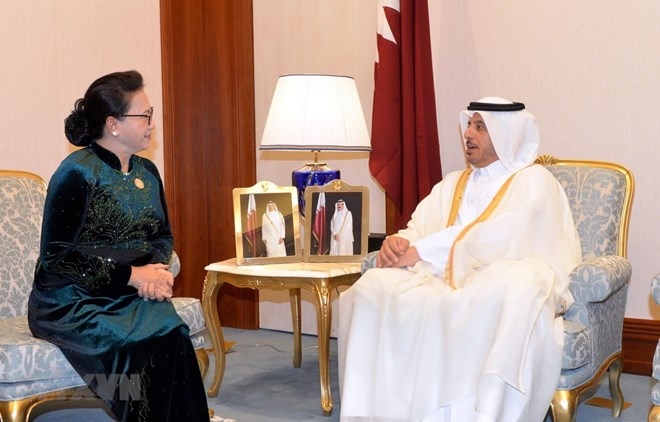 vietnam treasures ties with qatar na chairwoman