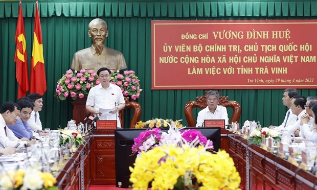 Tra Vinh should focus on development of agriculture, farmers, rural areas: NA Chairman