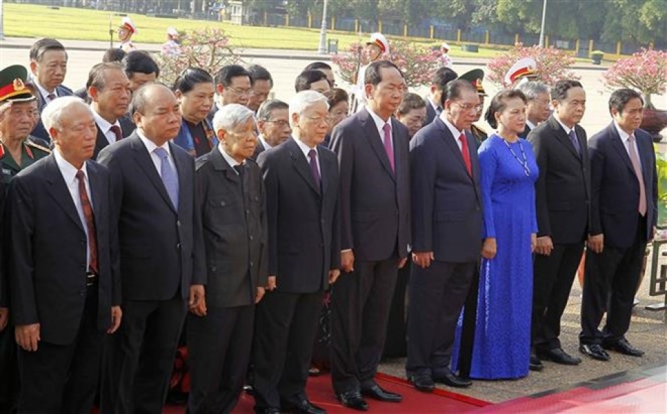 Vietnamese leaders pay tribute to late President on birth anniversary vietnamese leaders pay tribute to late president on birth anniversary