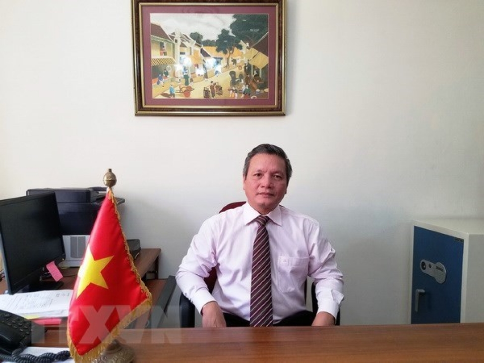 vietnams embassy in algeria marks late presidents 128th birthday