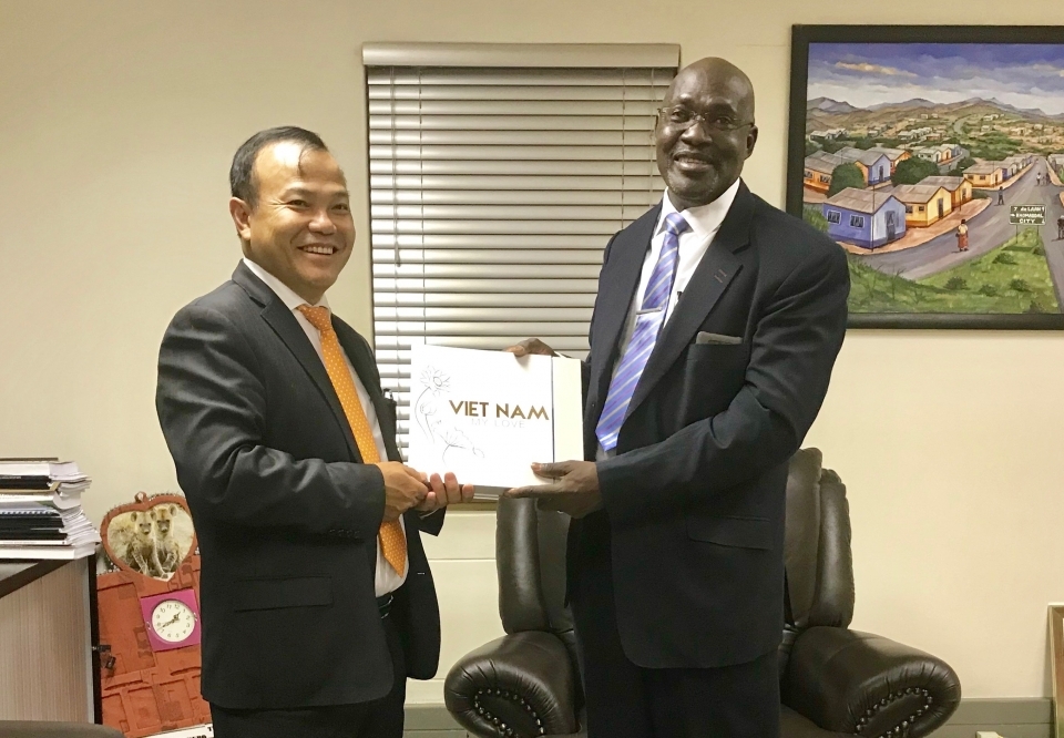 vietnam namibia enhance relations in fields