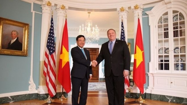 US State Secretary Mike Pompeo pays visit to Vietnam