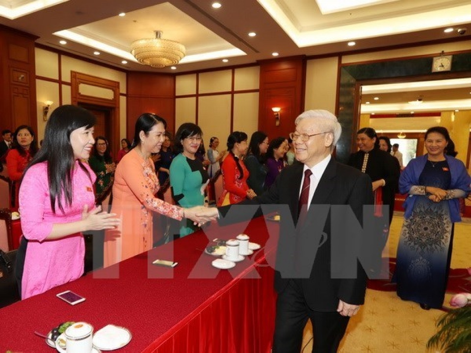 party leader hopes for more women legislators