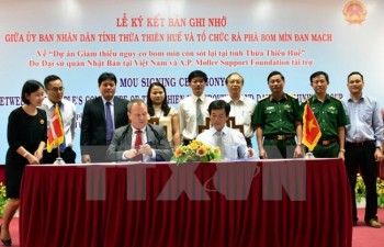 Denmark helps clear leftover ordnance in Thua Thien-Hue