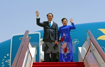 President arrives in Beijing, beginning State visit to China