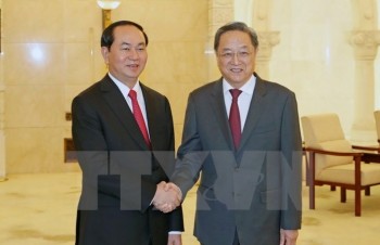 Yu Zhengsheng hails importance of Vietnam President’s China visit