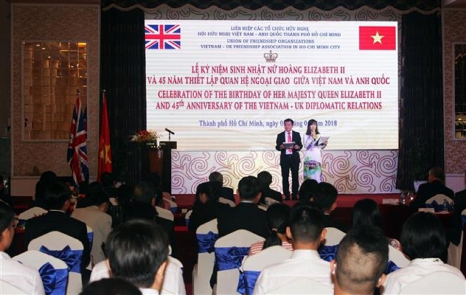 45th anniversary of vietnam uk ties celebrated in hcm city