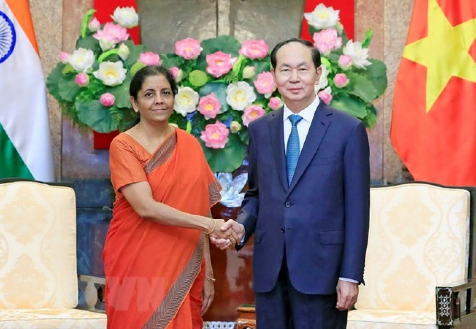president voices support for stronger vietnam india defence ties
