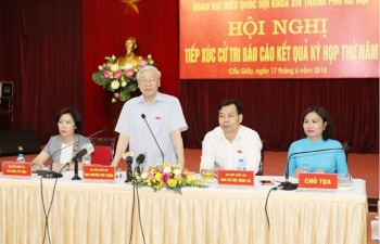Party chief clears up concerns of Ha Noi voters