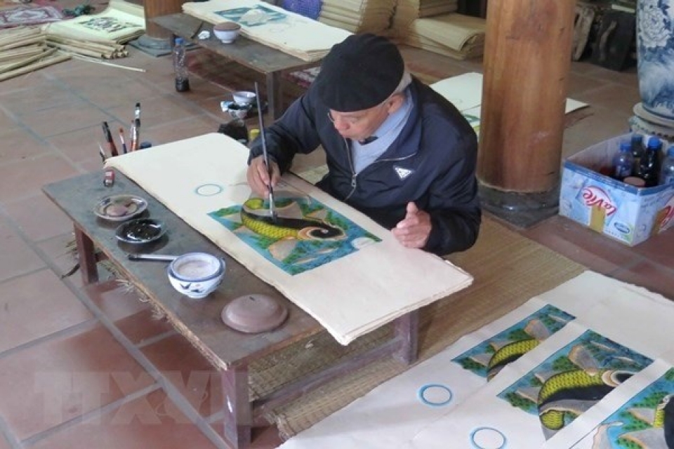 unesco recognition sought for for dong ho folk painting
