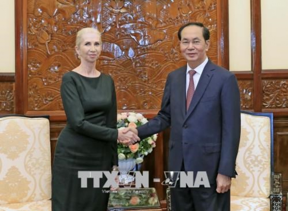 vietnam treasures ties with norway president
