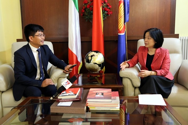 vietnam italy relations on positive development