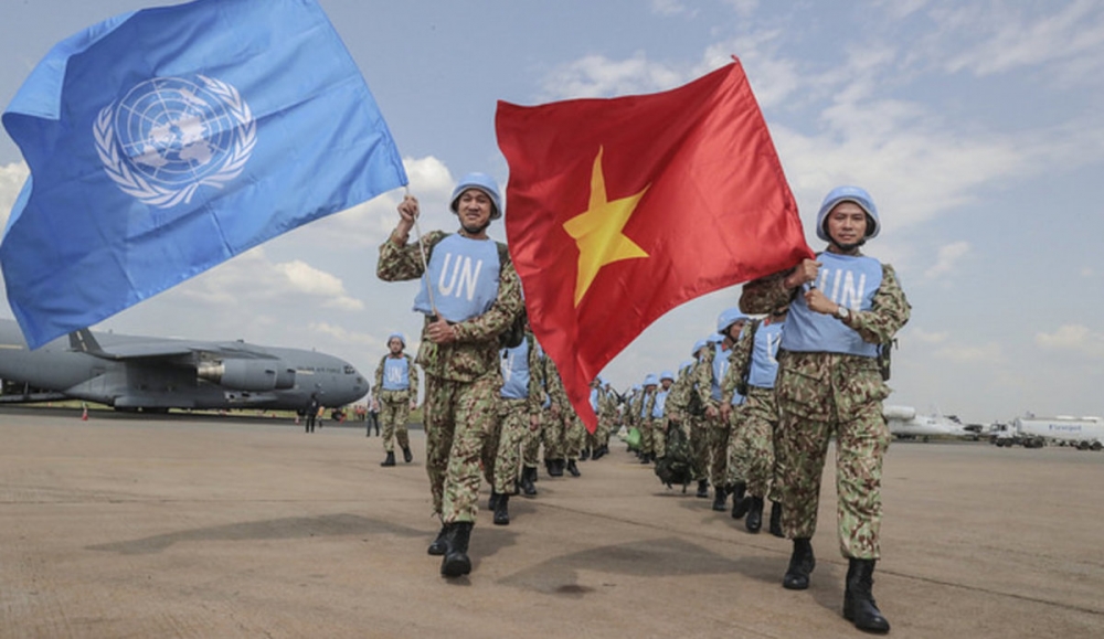 joining un peacekeeping missions affirms vns contributions to world peace
