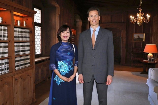 hereditary prince of liechtenstein hails vietnams growing role
