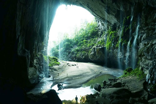 A cave in Phong Nha-Ke Bang National Park. (Photo: VNA)