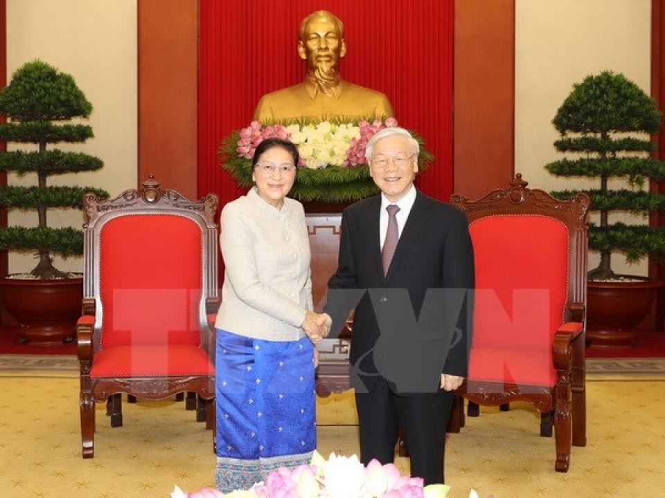 vietnamese lao legislatures urged to bolster ties
