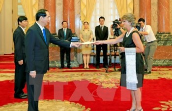 President Tran Dai Quang receives new Spanish, Yemen ambassadors