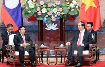 President Tran Dai Quang received Lao Vice President