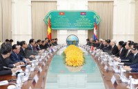 party leader continues activities in cambodia