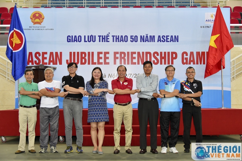 sports exchange to mark 50th anniversary of asean