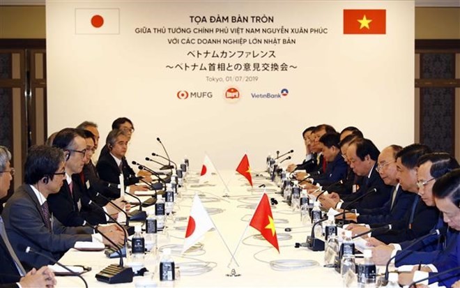 vietnam welcomes high quality projects from japan pm nguyen xuan phuc