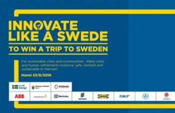 “Innovate like a Swede” contest launched in Ha Noi