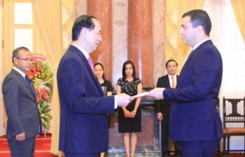 President welcomes newly-accredited foreign ambassadors