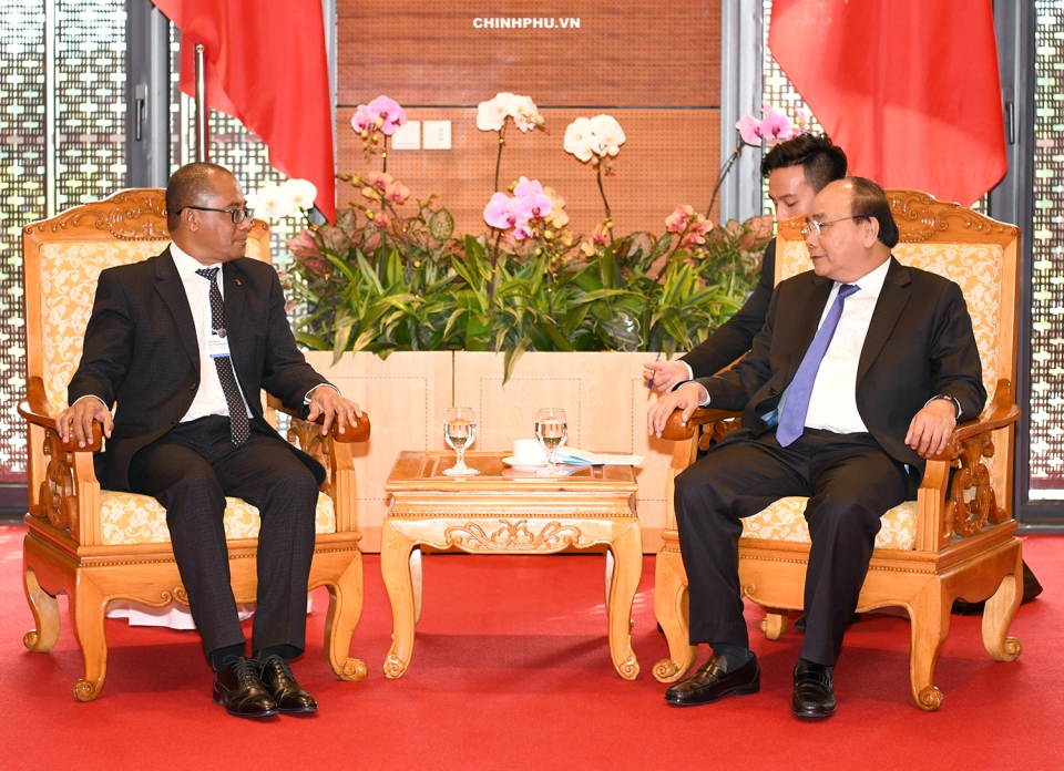 wef asean 2018 pm receives timor leste foreign minister