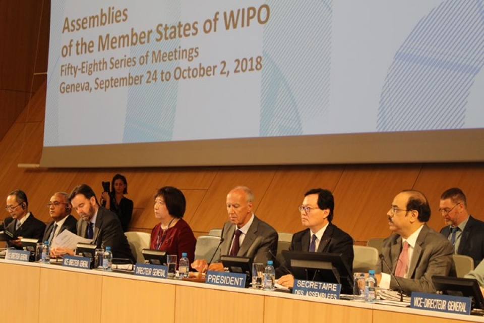 vietnam chairs wipos 58th series of meetings of member states assemblies