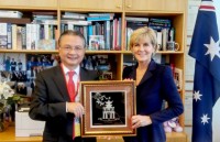 vietnams top legislator begins official visit to australia