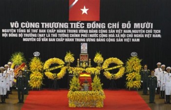 State funeral begins for former Party General Secretary Do Muoi