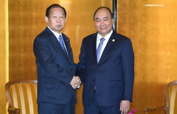 PM receives Japan-Vietnam Friendship Parliamentary Alliance Chairman