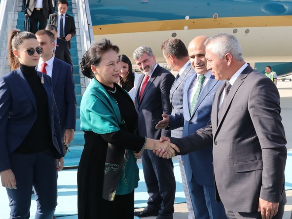 vietnamese na chairwoman pays official visit to turkey