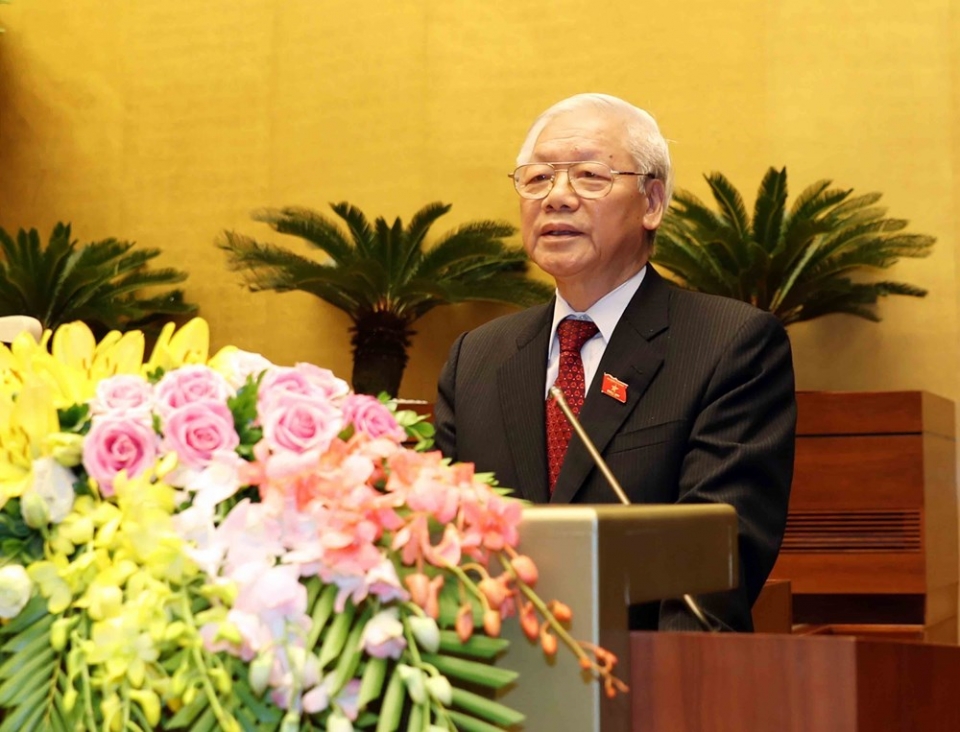 foreign leaders congratulate president nguyen phu trong