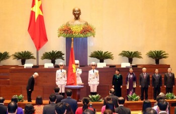 Party chief Nguyen Phu Trong elected as State President